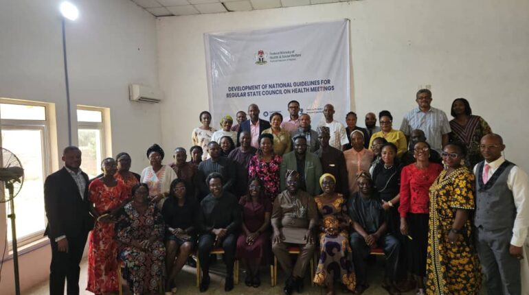 DEVELOPMENT OF NATIONAL GUIDELINES FOR REGULAR STATE COUNCIL ON HEALTH MEETINGS